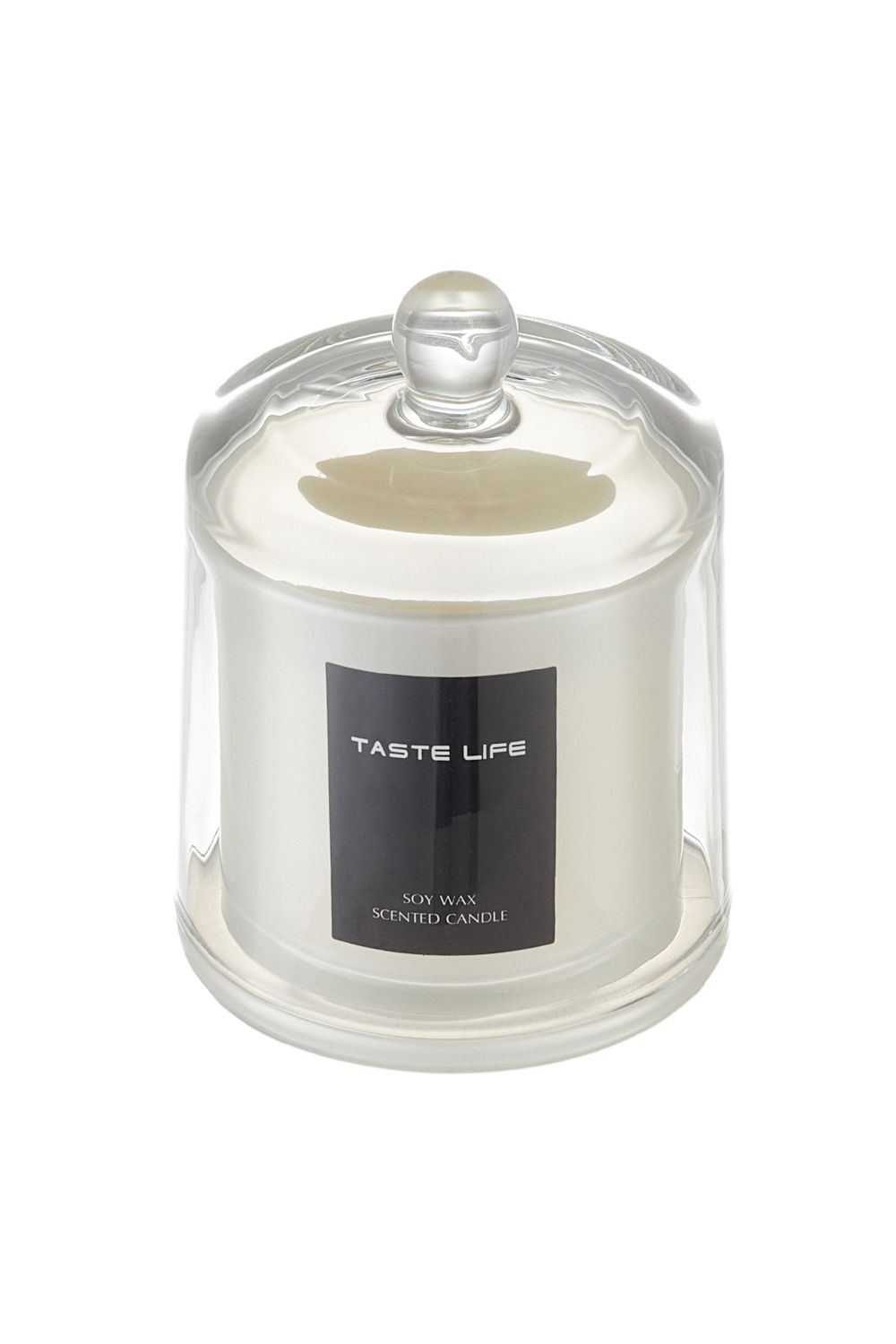 SHEONLY Soy Wax Scented Candle with Bell Shaped Glass Cup, Daytime Brewed Tea image 3