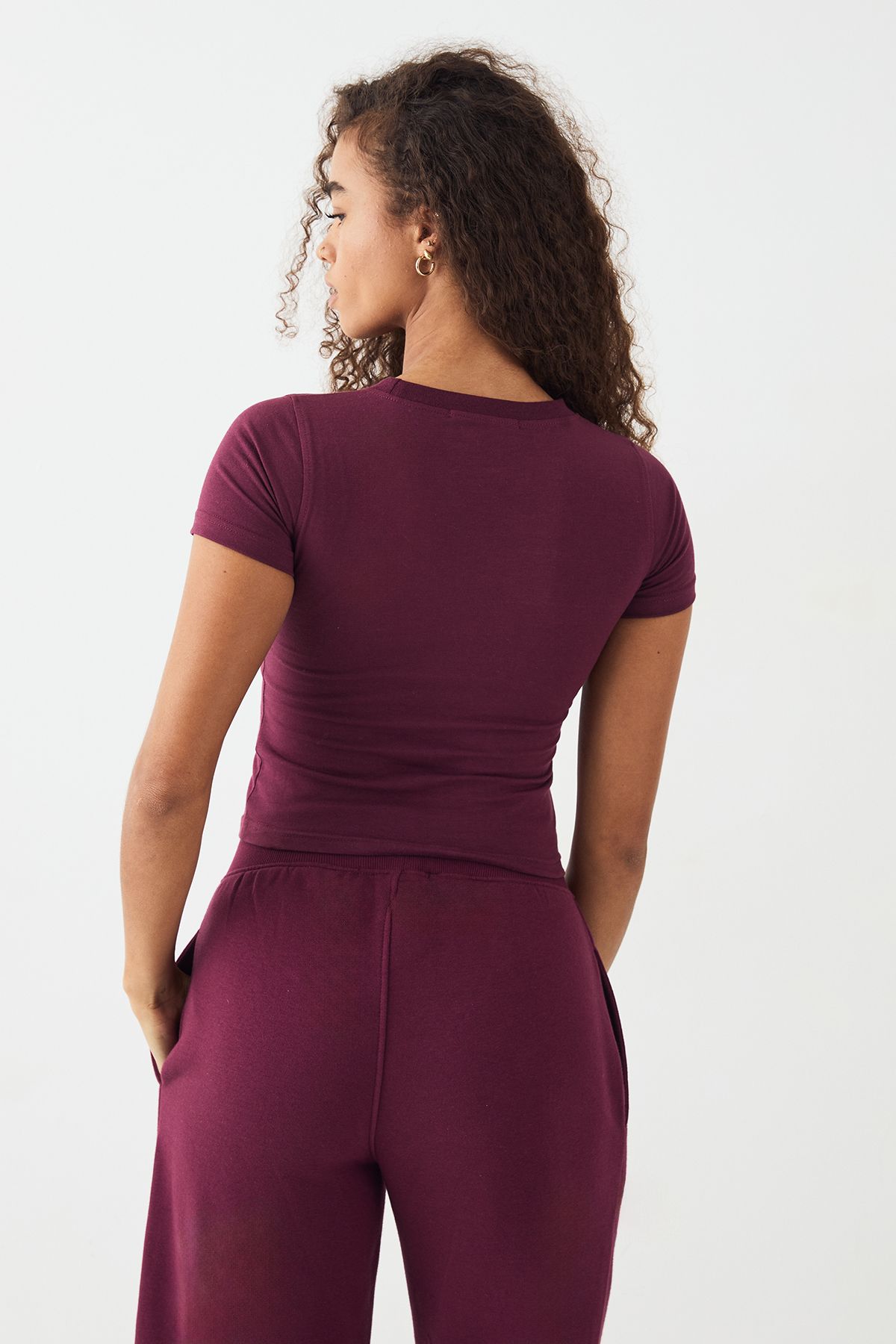 DSGN Studio DSGN Studio Sport Bubble Slogan Baby T-Shirt Plum image 2