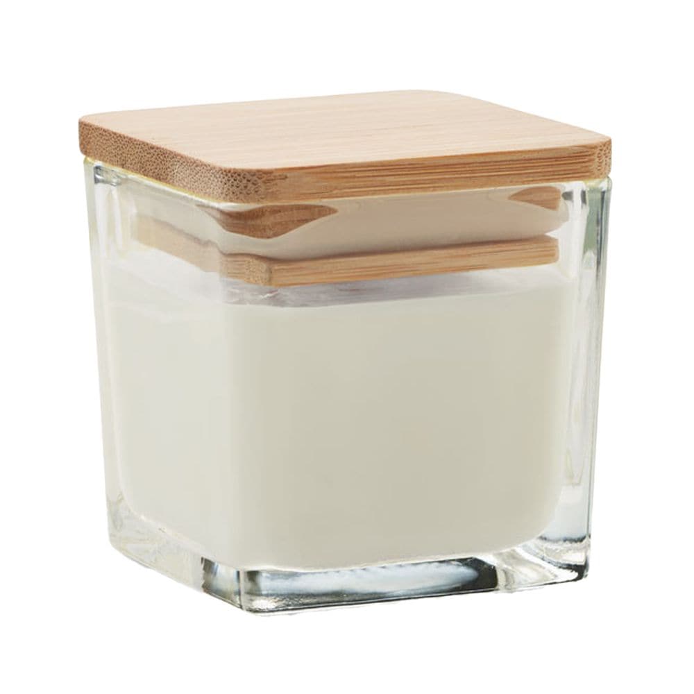 MidOcean Pila Vanilla Square Bamboo Scented Candle image 2