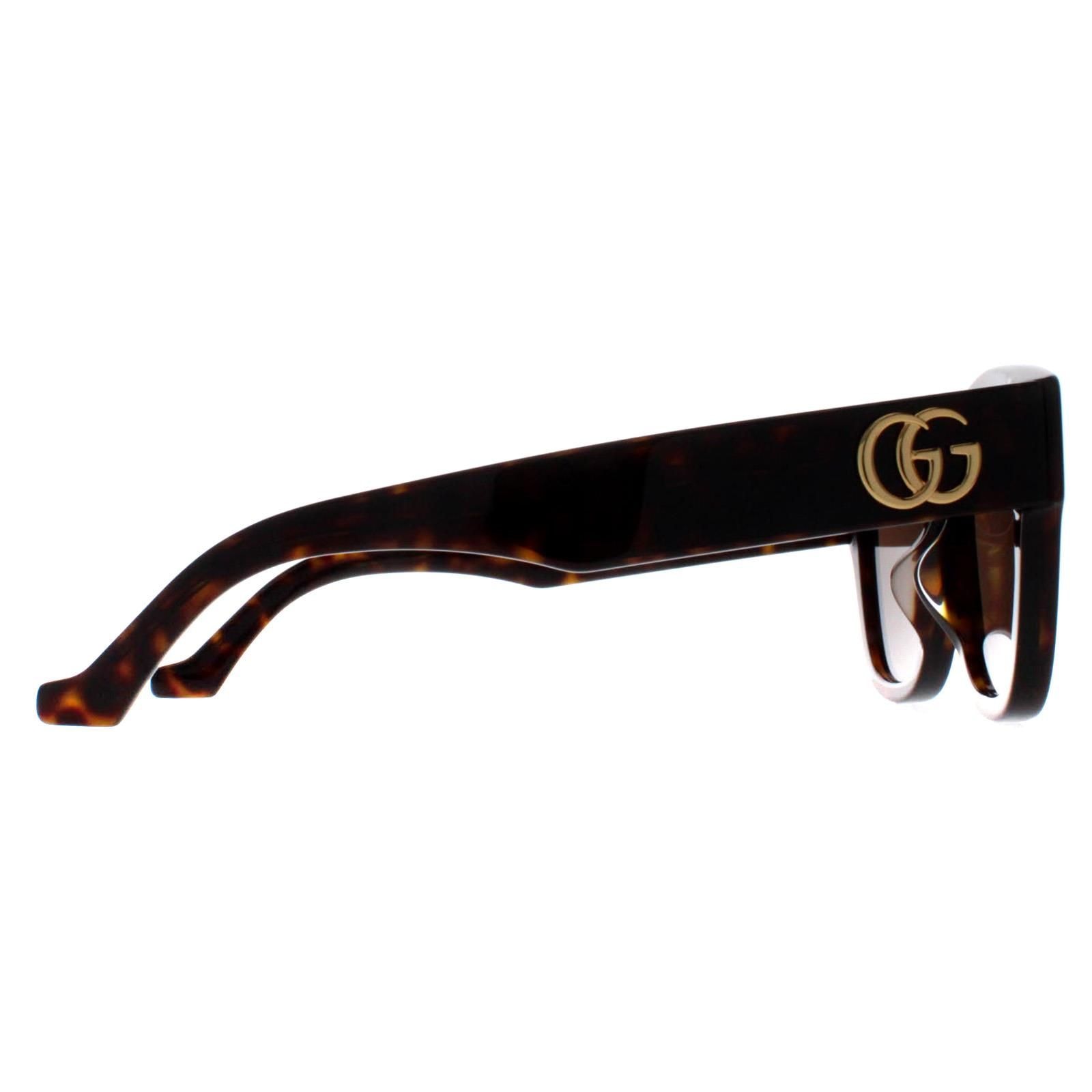 Gucci Butterfly Havana Brown GG1550SK image 4