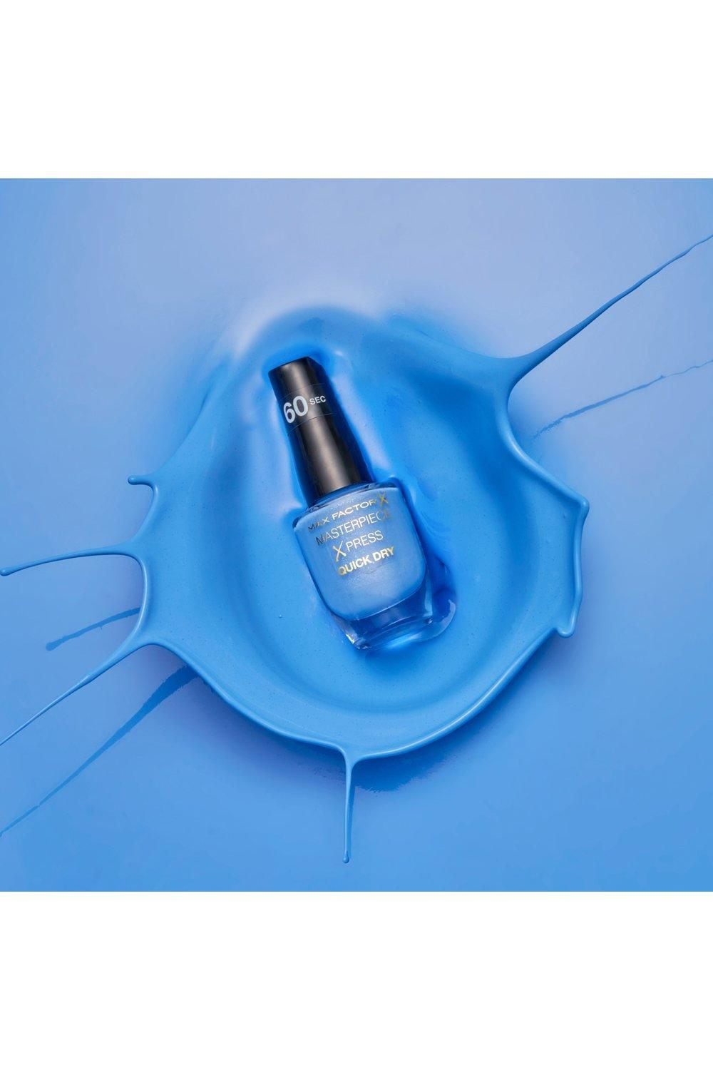 Max Factor Masterpiece X-Press Nail Polish Blue Me Away image 3