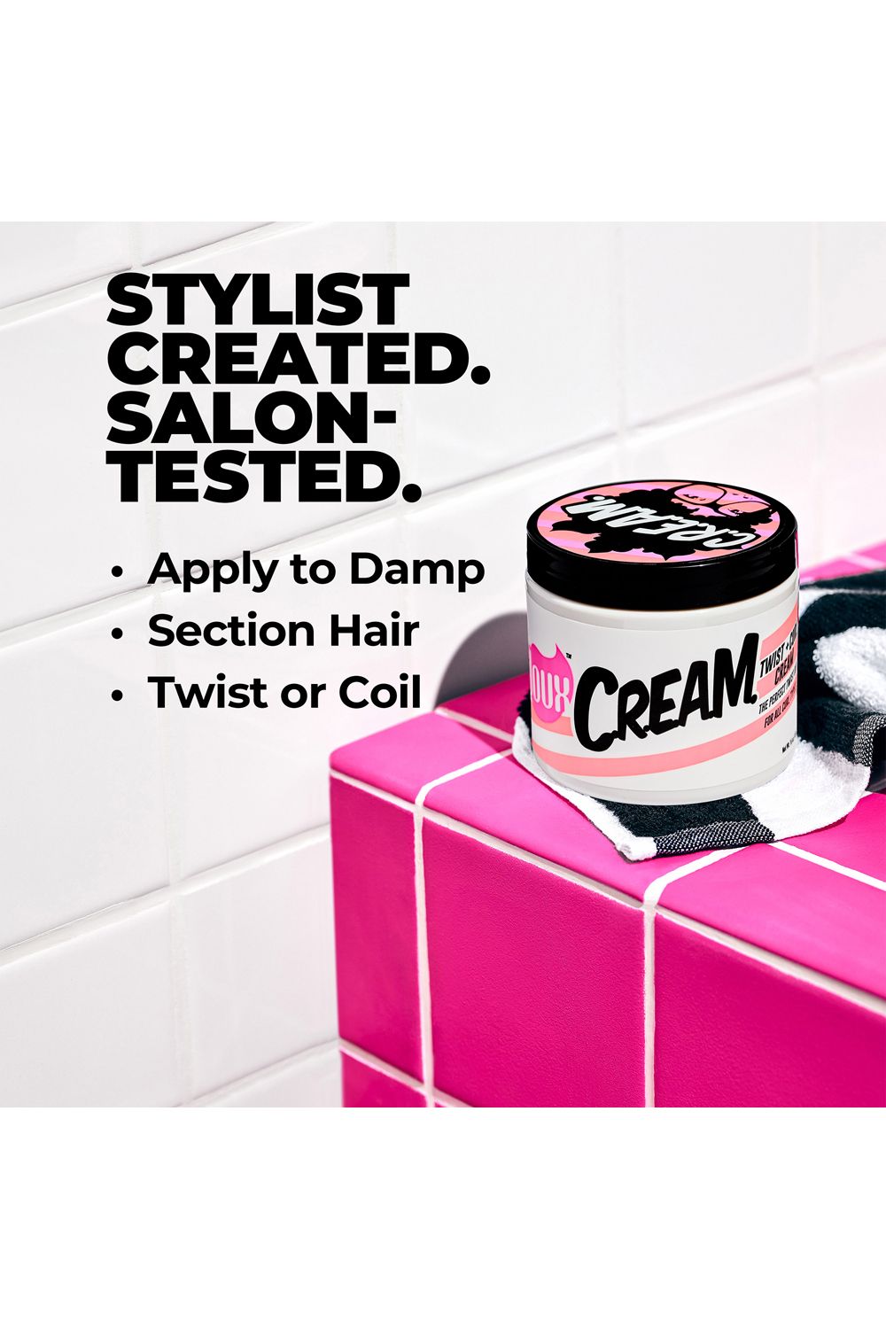 The Doux C.R.E.A.M. Twist & Curl Cream 454g Multi image 4