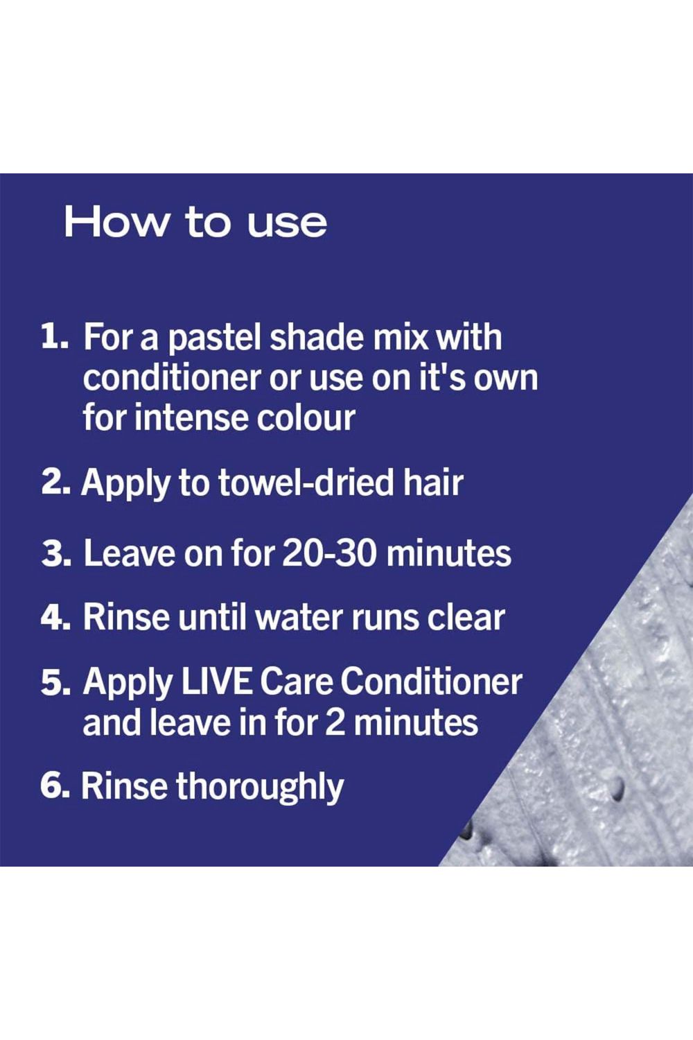 Schwarzkopf Live Steel Silver 'Hair Colour' 098 Semi-Permanent 3 Pack image 3