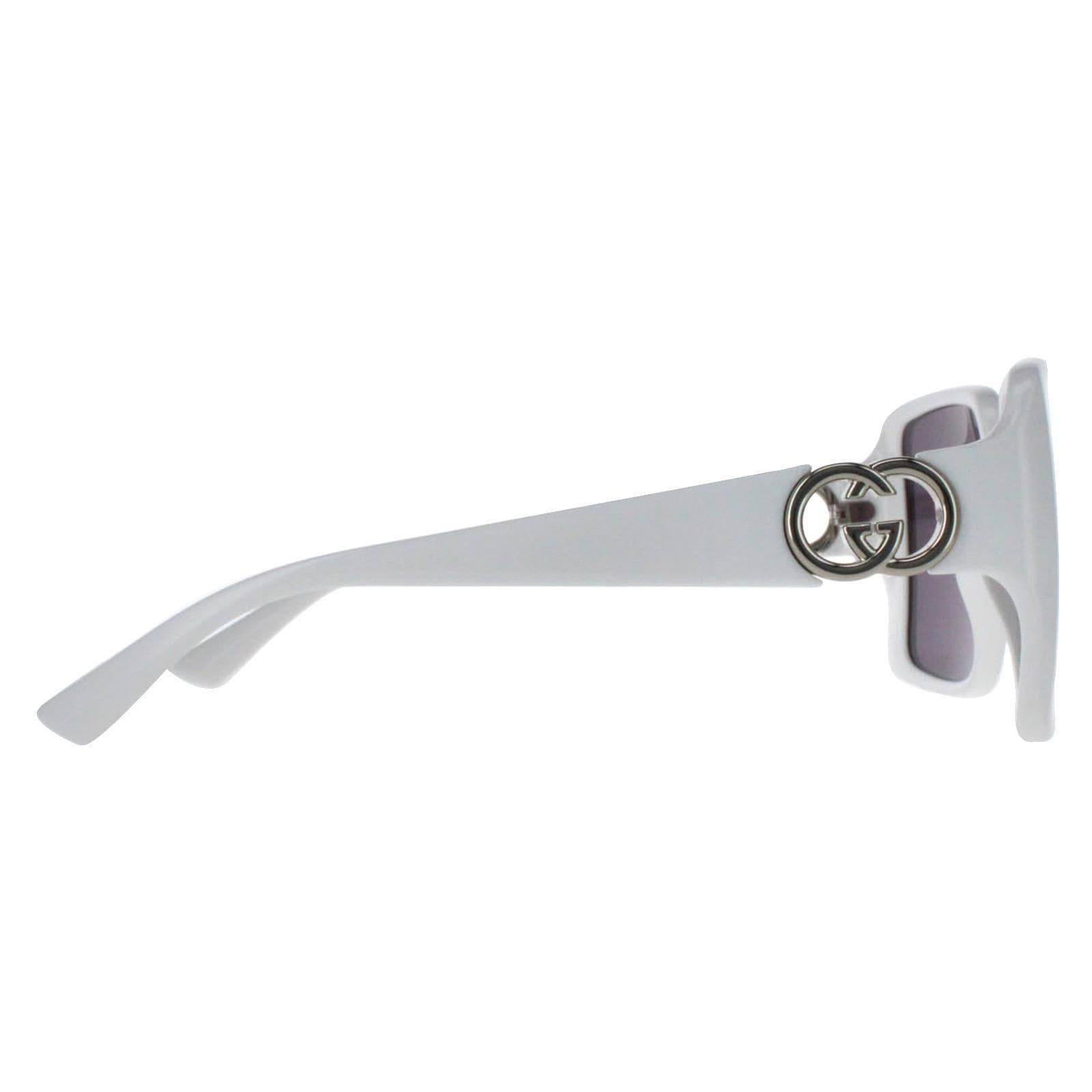 Gucci Square Burgundy with Silver Red with Silver Mirror GG1692S image 4