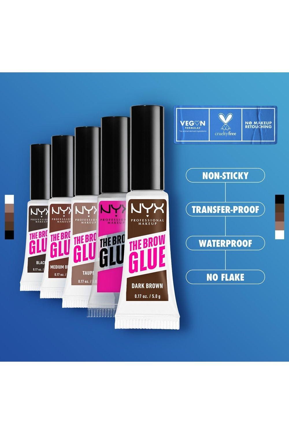 NYX Professional Makeup Brow Glue Instant Brow Styler Black image 7