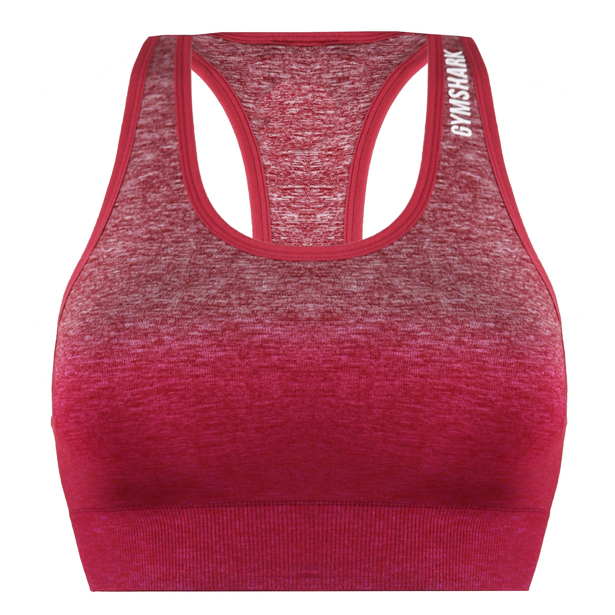Gymshark Seamless Ombre Burgundy Sports Bra image 1