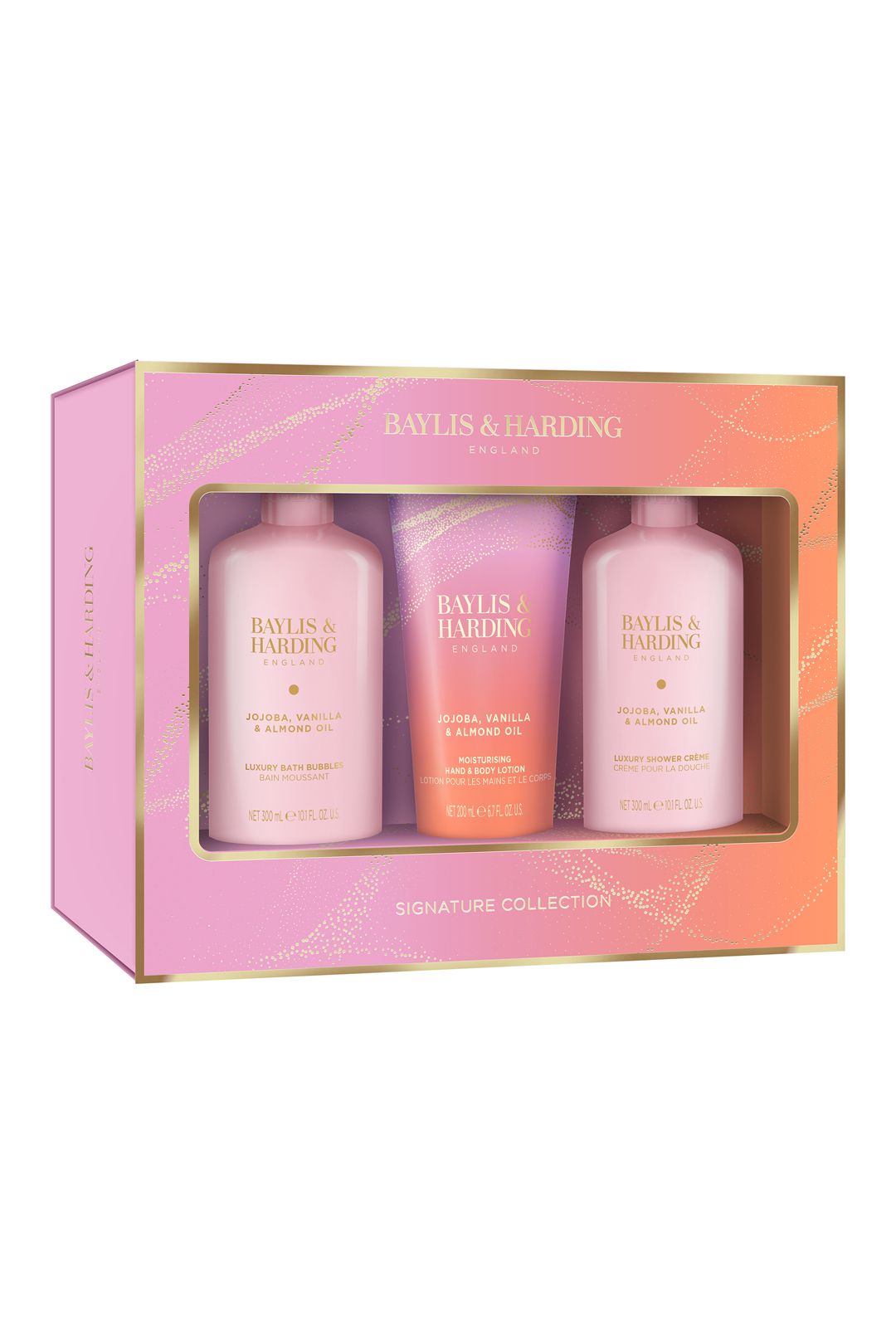Baylis & Harding Jojoba, Vanilla & Almond Oil Luxury Bathing Essentials Gift Set Multi image 2