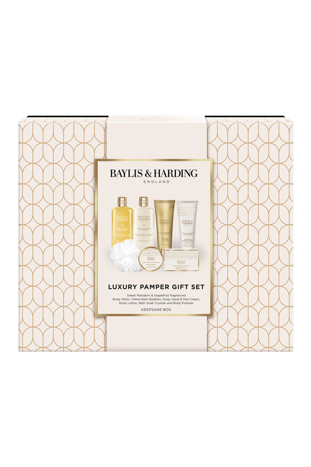 Baylis & Harding Sweet Mandarin & Grapefruit Luxury Pamper Gift Set Multi image 1