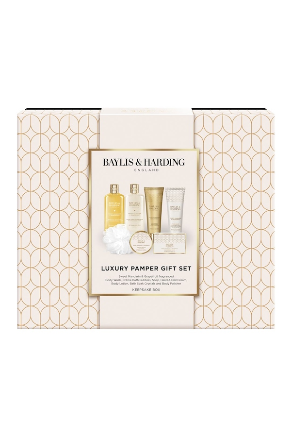 Baylis & Harding Sweet Mandarin & Grapefruit Luxury Pamper Gift Set Multi