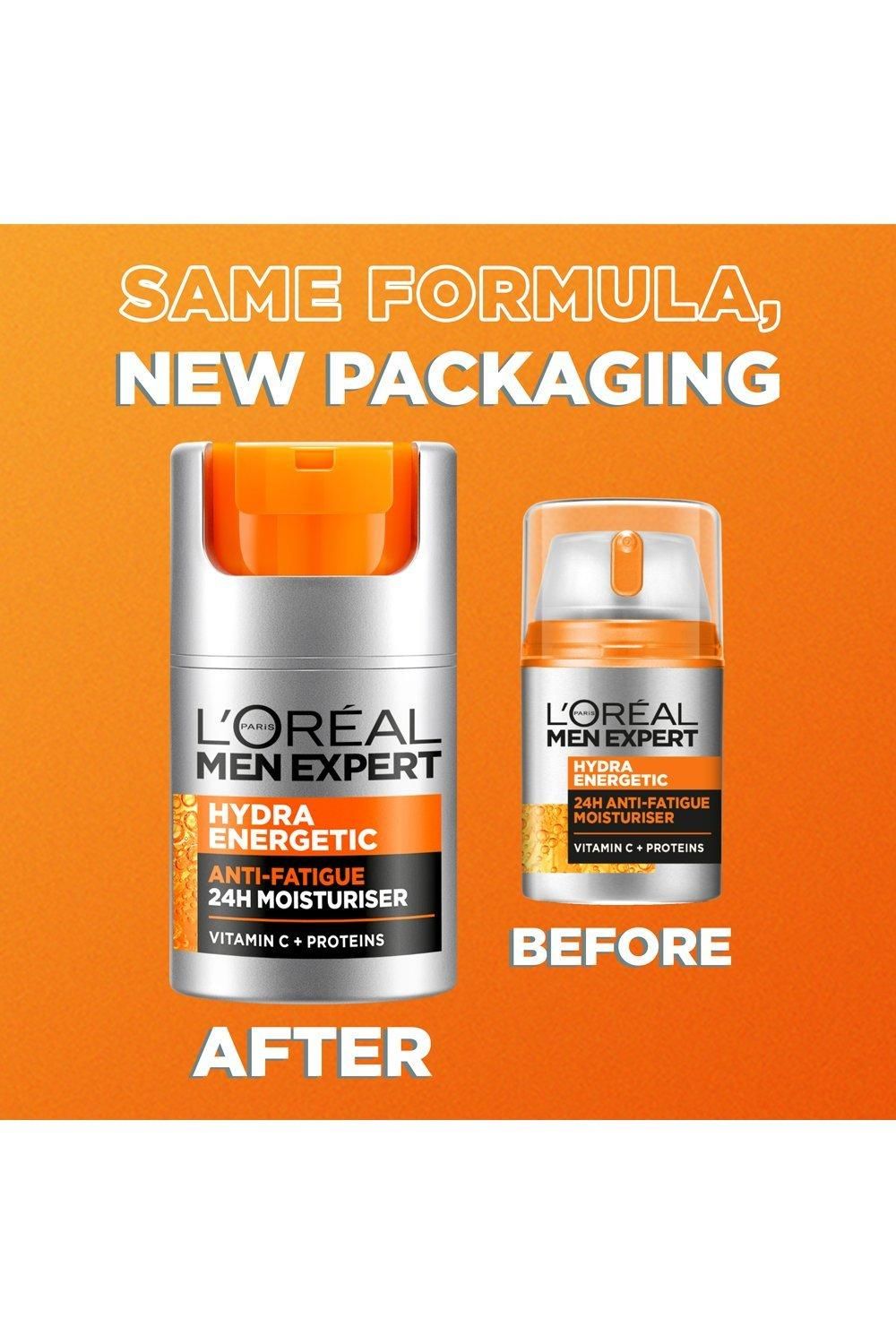 L'Oréal Paris Men Expert Hydra Energetic Daily Anti-Fatigue Moisturising Lotion Multi image 2