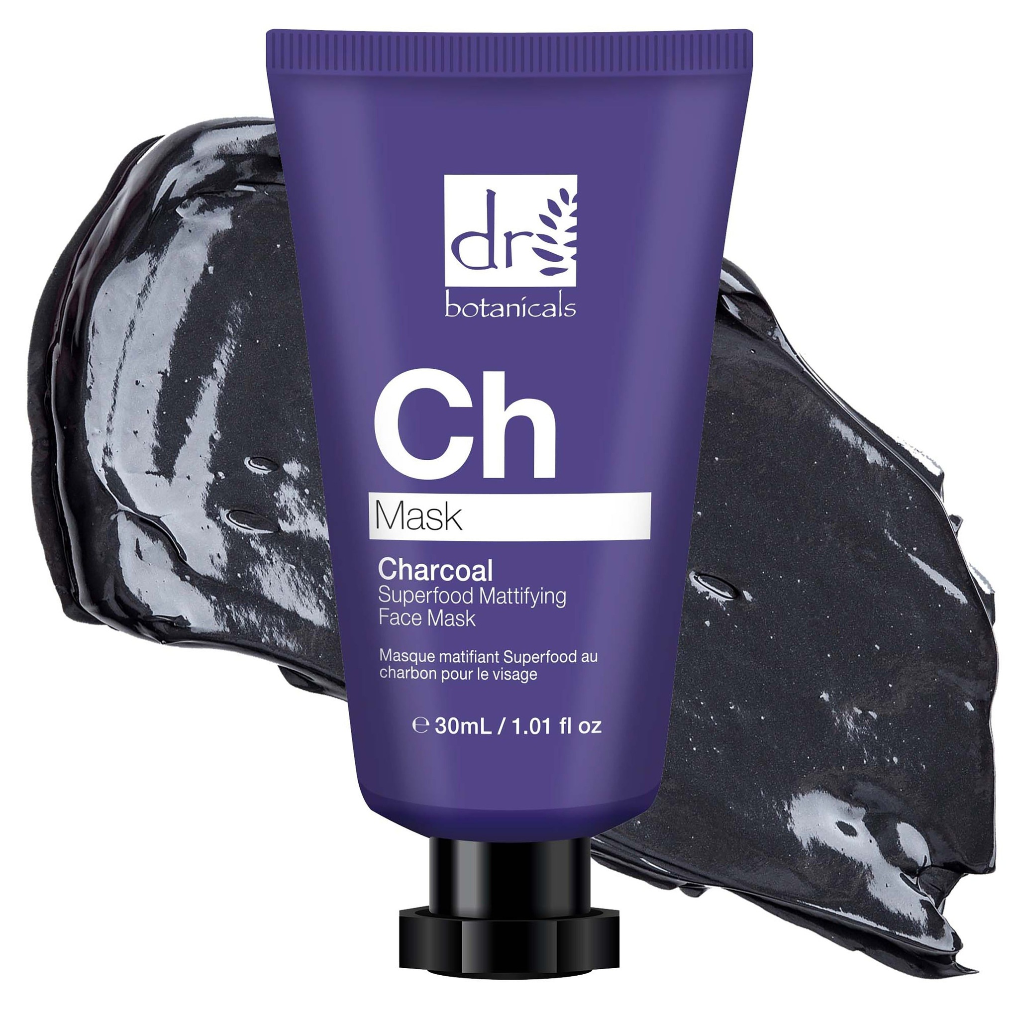 Dr. Botanicals Anti-Ageing Charcoal Superfood Face Mask Duo image 3