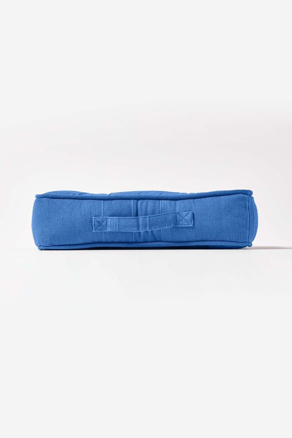 Homescapes Rajput Ribbed Cotton Floor Cushion image 5