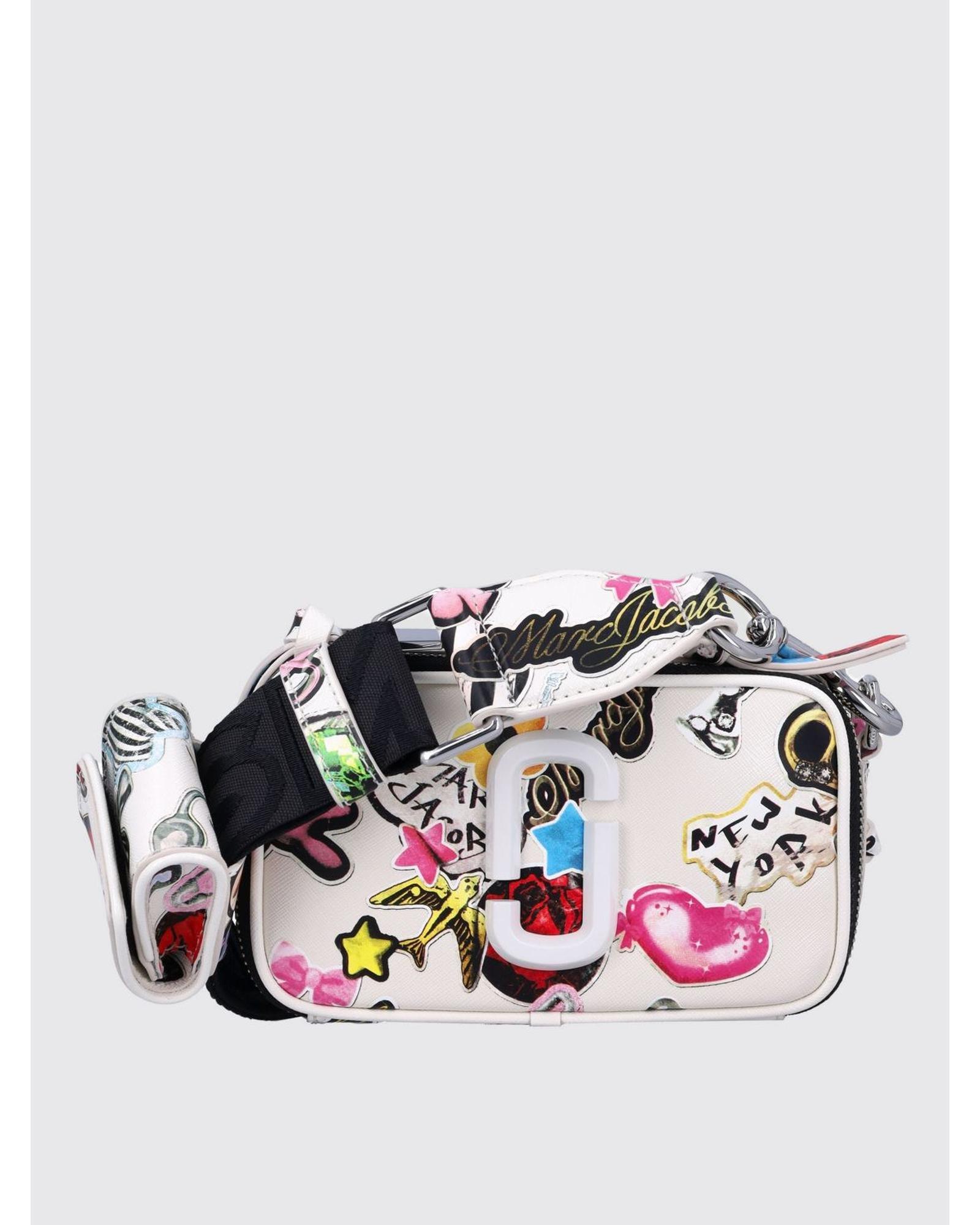 Marc Jacobs Snapshot Sticker Crossbody Bag Wo - Red Clutch Bags image 1
