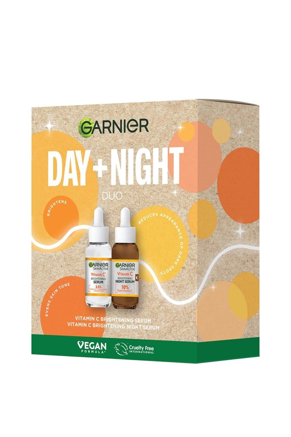 Garnier Vitamin C Day & Night Serum Skincare Gift Set Multi image 1