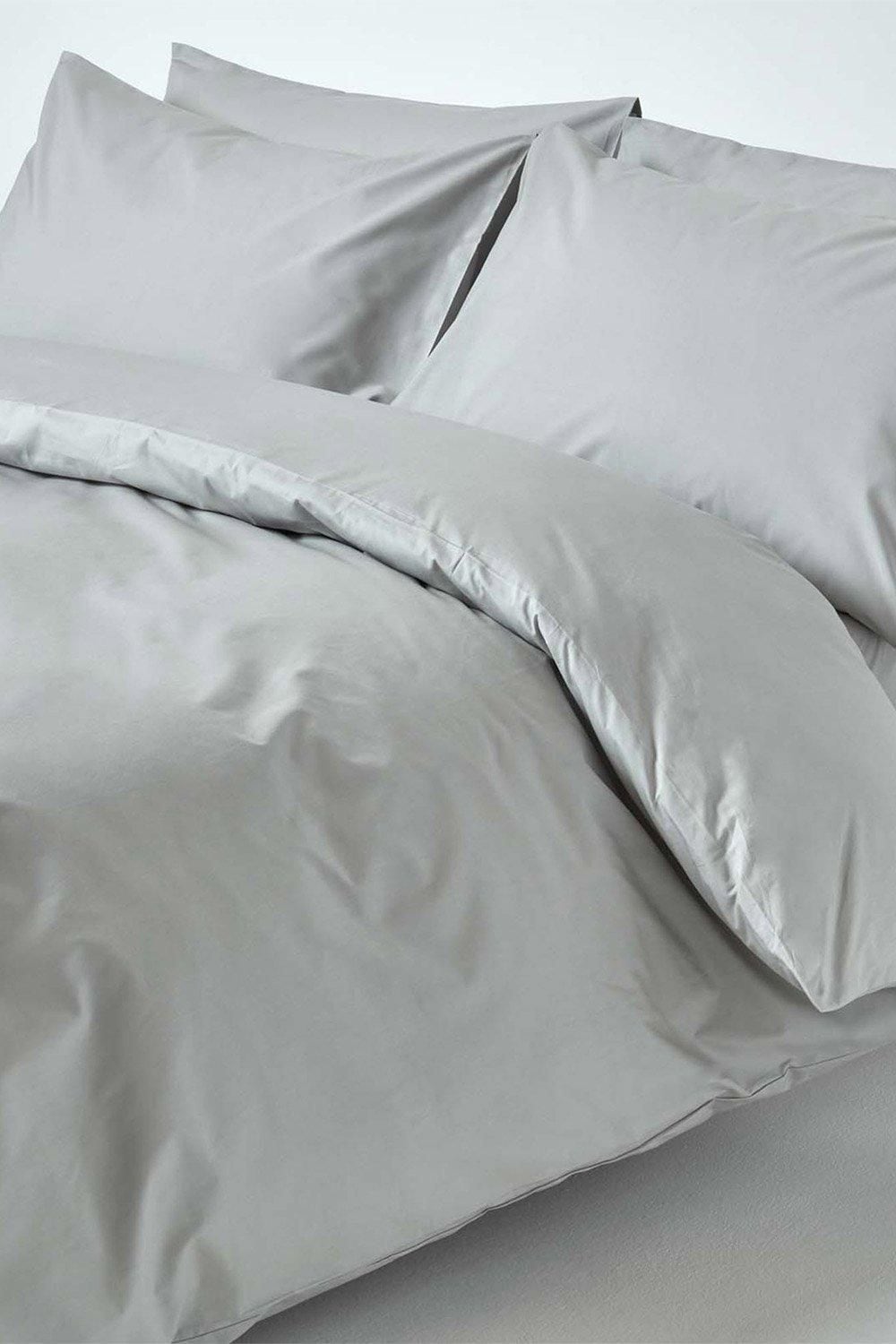 Homescapes Egyptian Cotton Duvet Cover with Pillowcase, 200 TC image 1