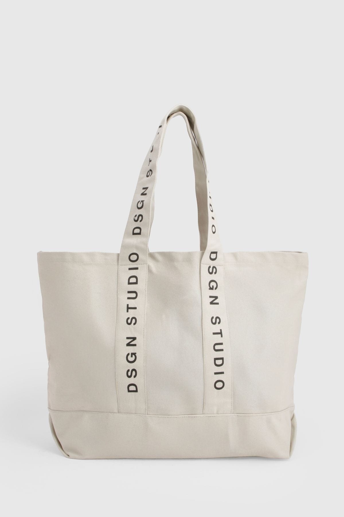 DSGN Studio DSGN Studio Slogan Tote Bag Stone image 1