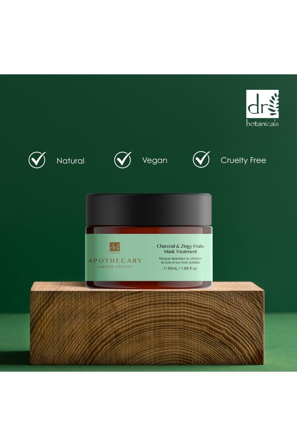 Dr. Botanicals Charcoal & Zingy Fruits Treatment Mask 50ml image 5