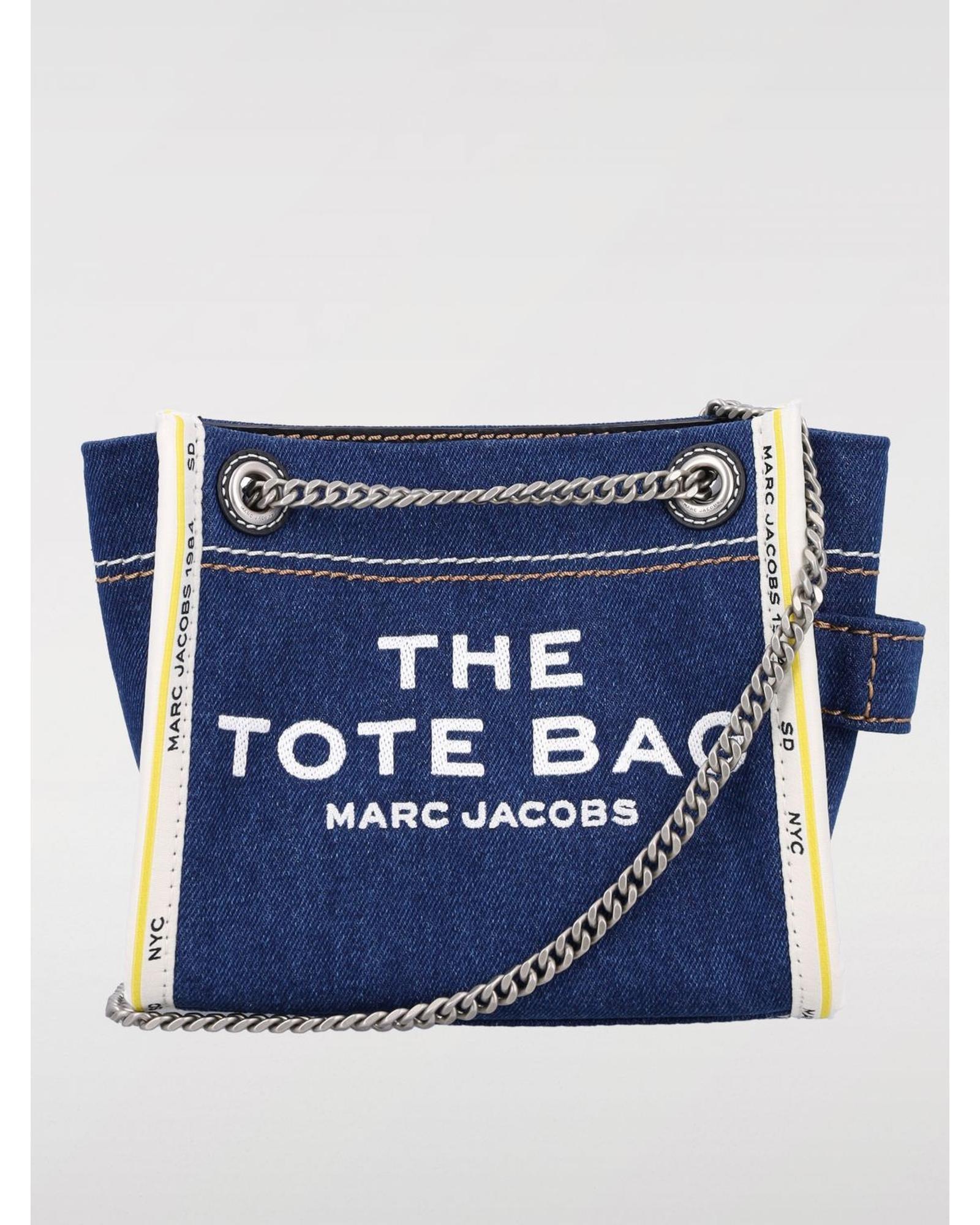 Marc Jacobs The Tote Bag Denim Chain Strap Wo