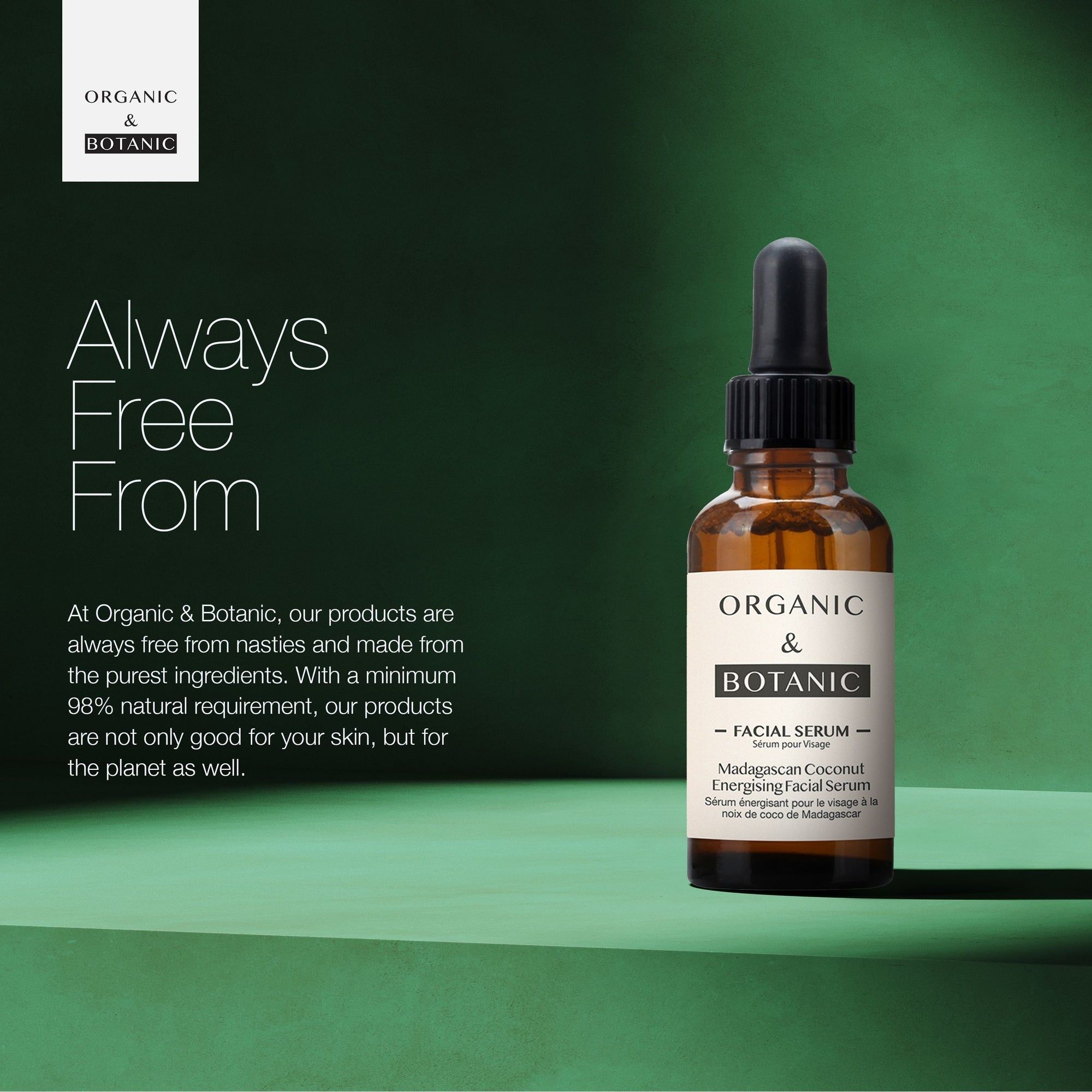 Organic & Botanic Madagascan Coconut Facial Serum 30ml image 3