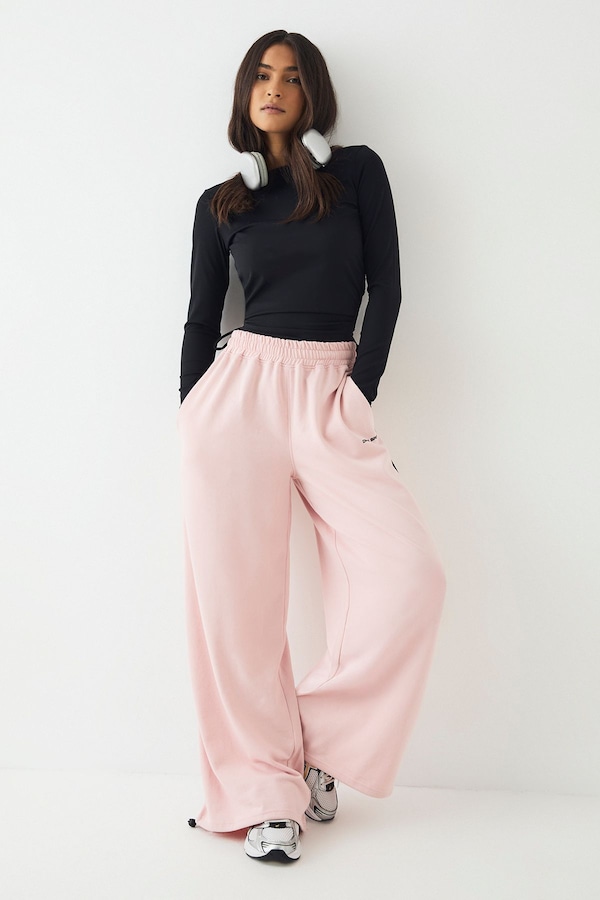 DSGN Studio DSGN Studio Piping Detail Mid Rise Toggle Jogger Baby Pink