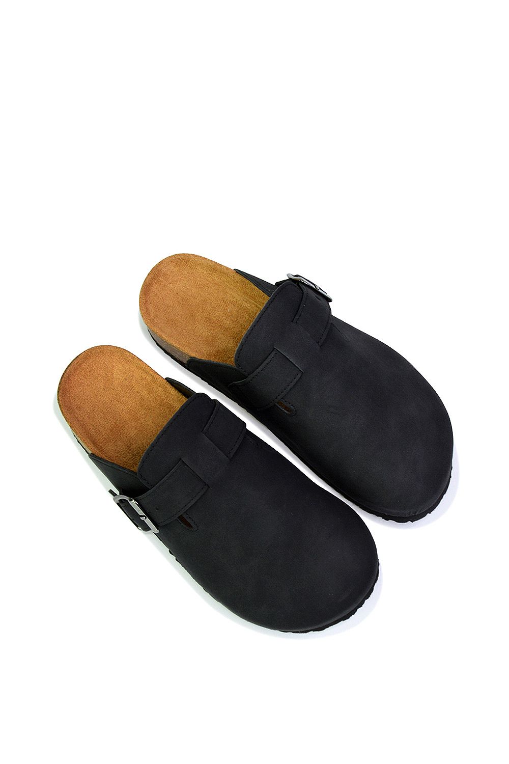 XY London 'Lucy' Slip On Flat Cork Slider Mules image 4