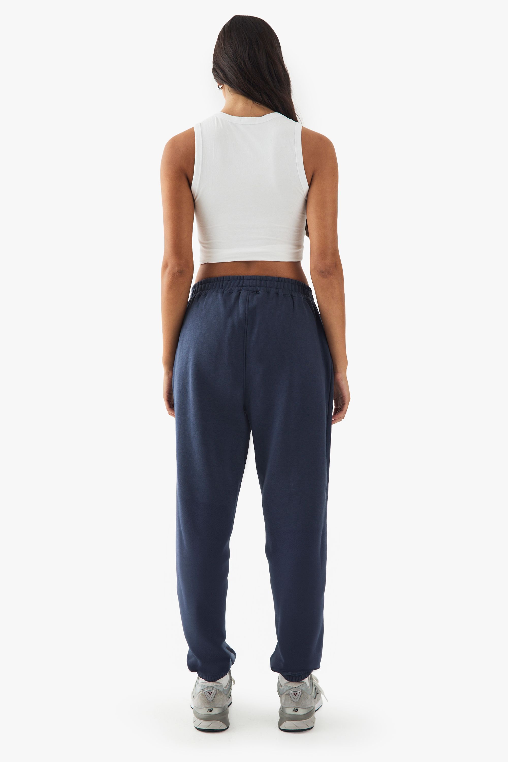 DSGN Studio DSGN Studio Applique Oversized Jogger Navy image 2