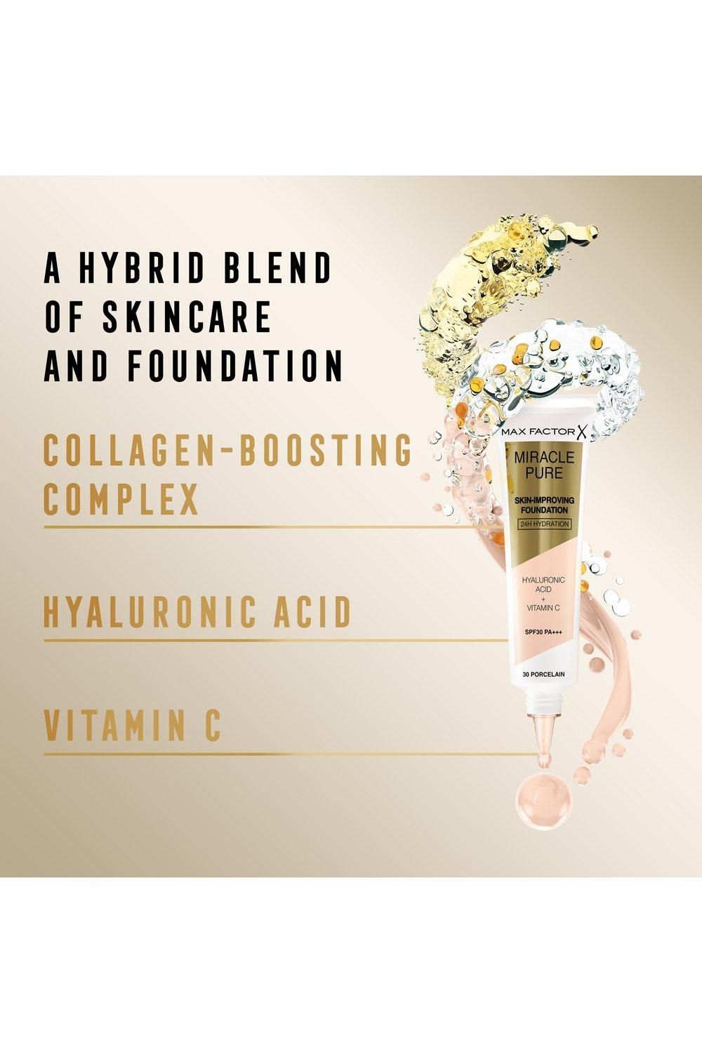 Max Factor Miracle Pure Skin Improving Foundation Golden 75 image 3