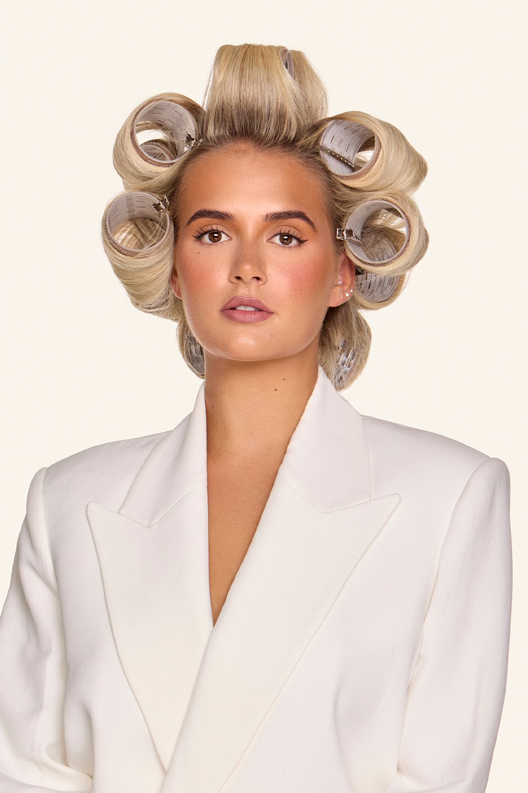 Beauty Works Beauty Works x Molly-Mae Medium Thermal Roller 4 Set Multi image 6