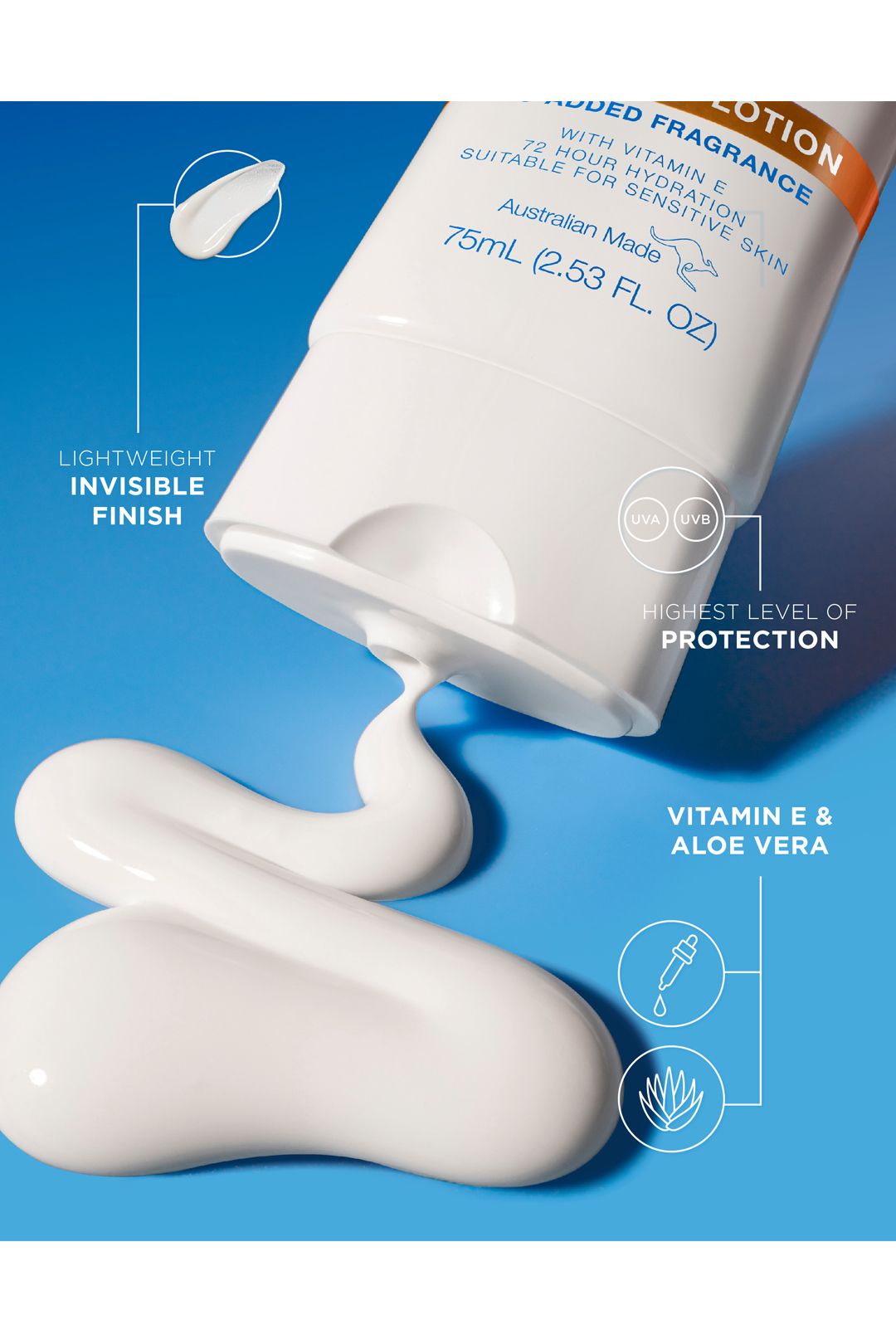 Bondi Sands Hydra UV Protect SPF 50+ Body Lotion 150ml Multi image 2