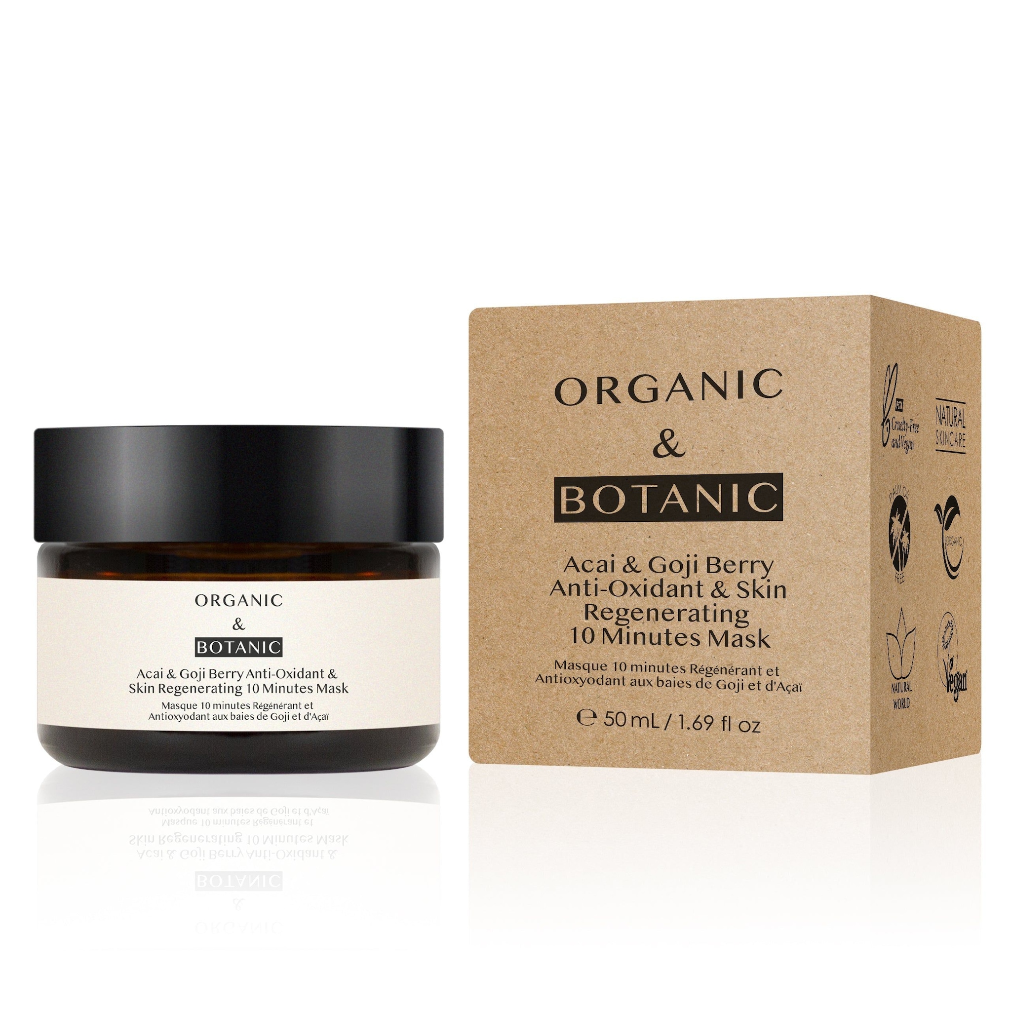 Organic & Botanic Acai & Goji Face Mask 50ml image 2