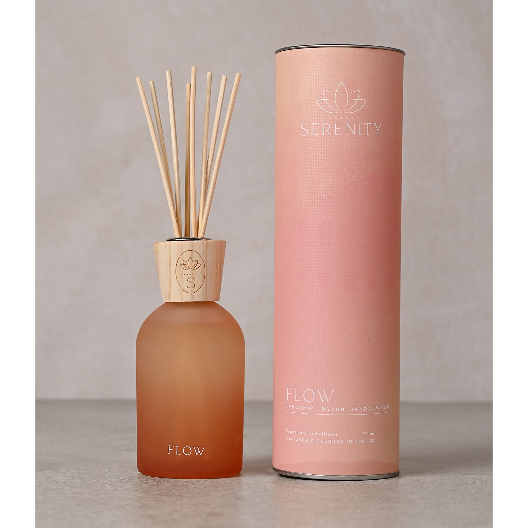 Serenity Flow Diffuser 220ml Bergamot, Myrrh & Sandalwood image 2
