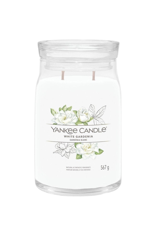 Yankee Candle Signature Large Jar White Gardenia White