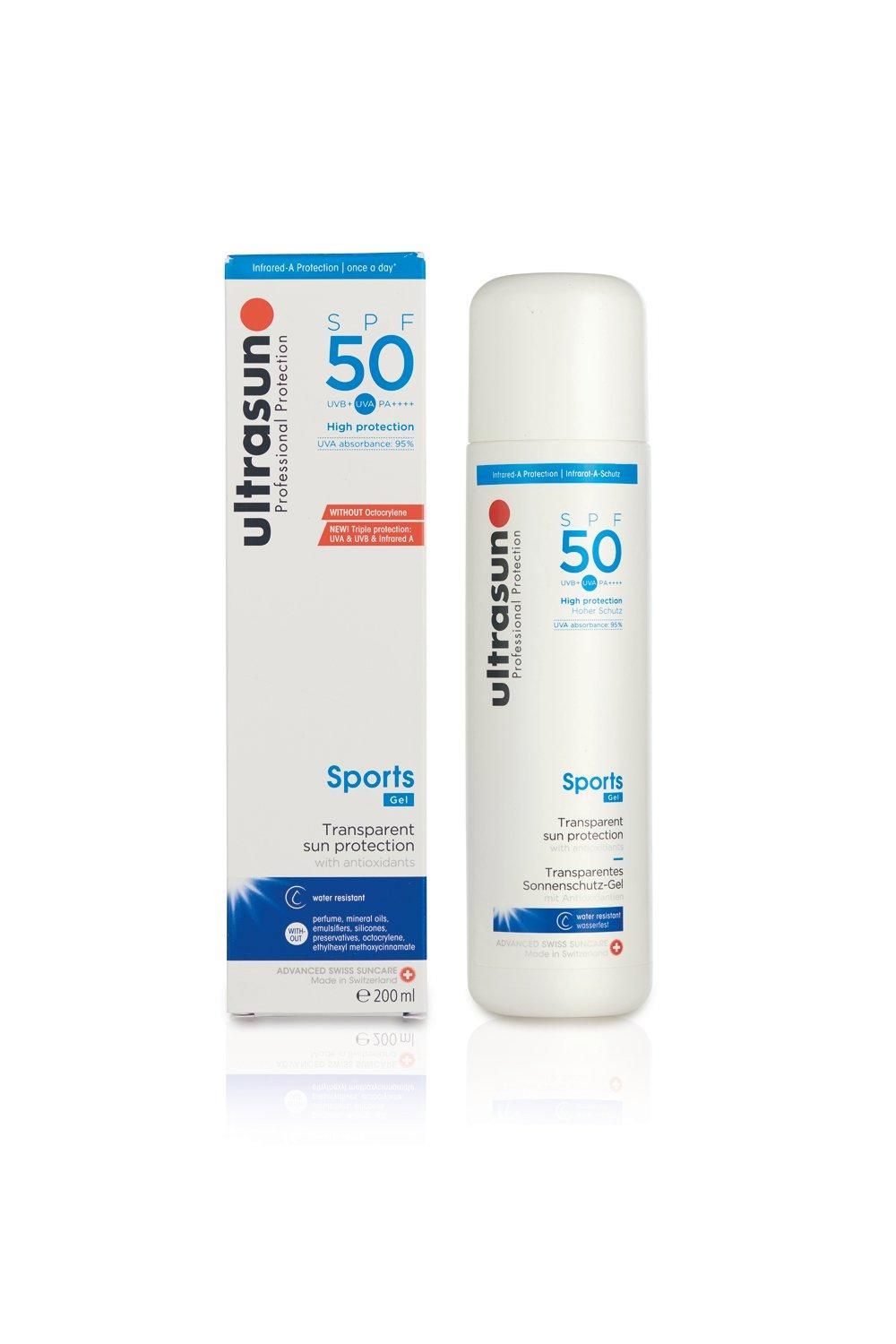 Ultrasun Sports Gel SPF50 200ml Multi image 2