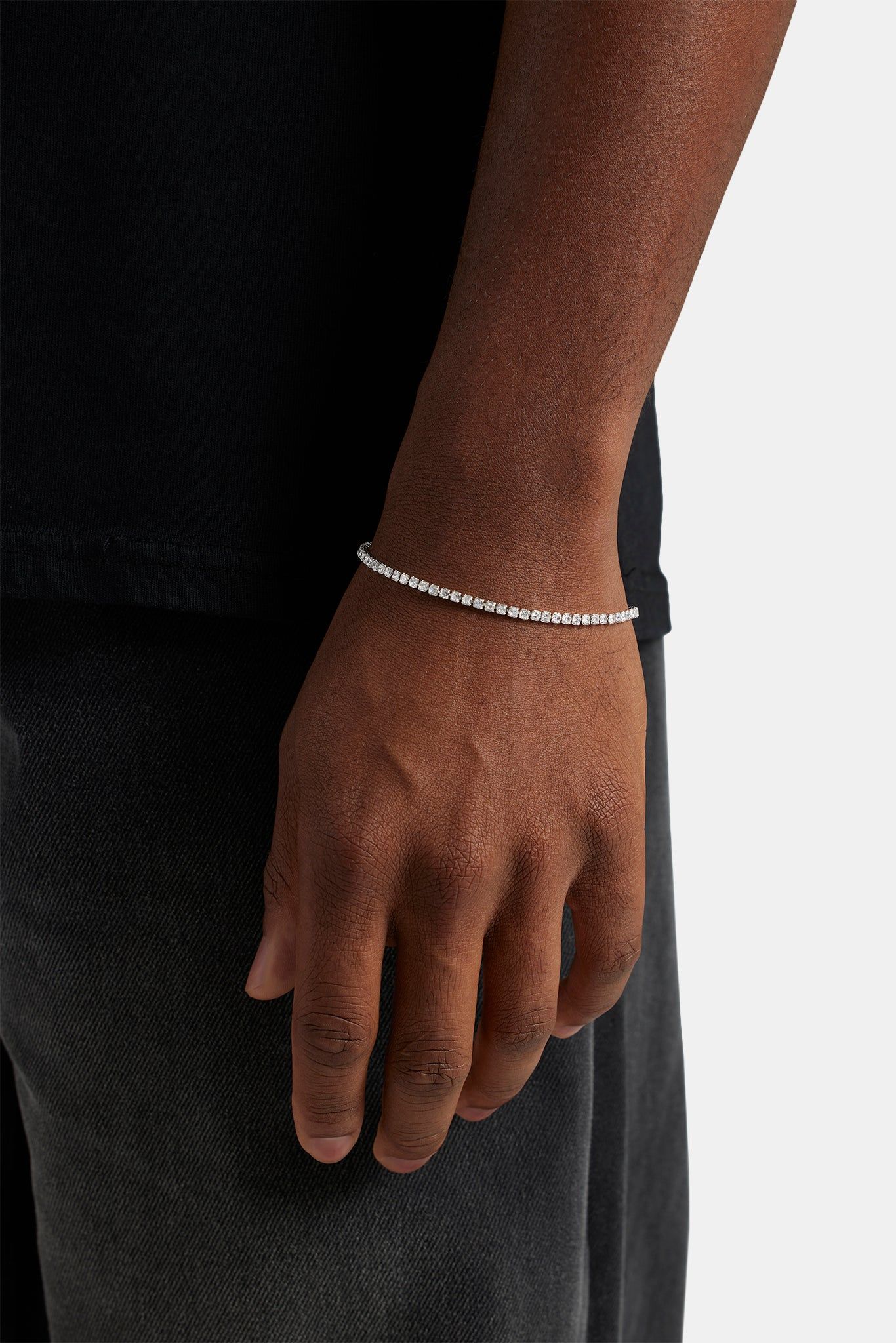 Cernucci 2.5mm Micro Tennis Bracelet image 1