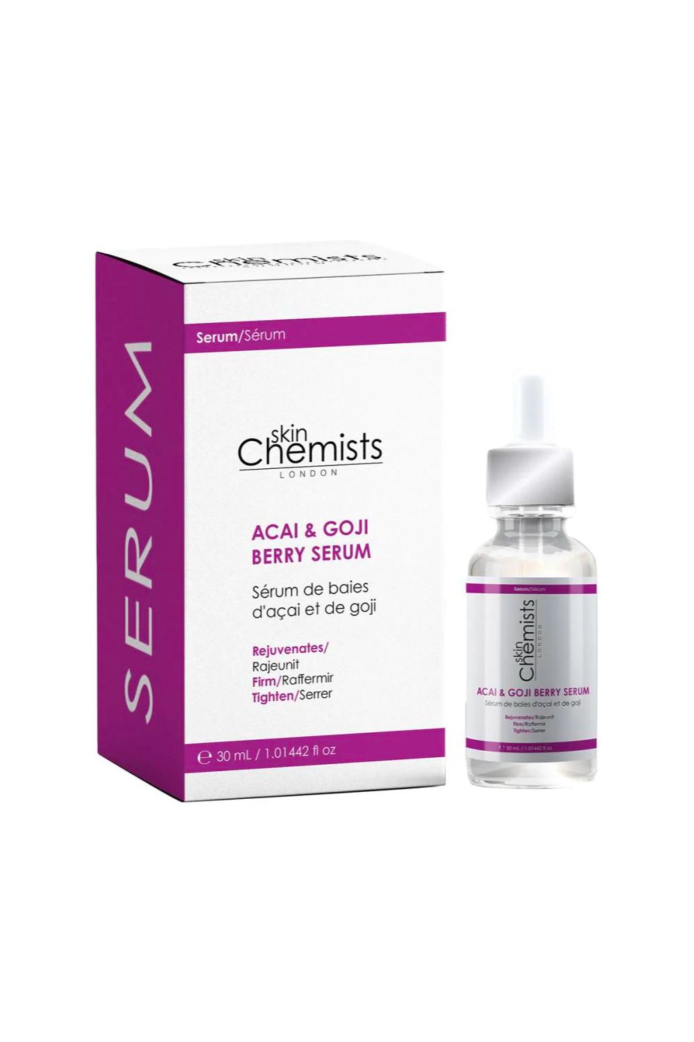skinChemists professional Acai & Goji Berry Serum 30ml image 1
