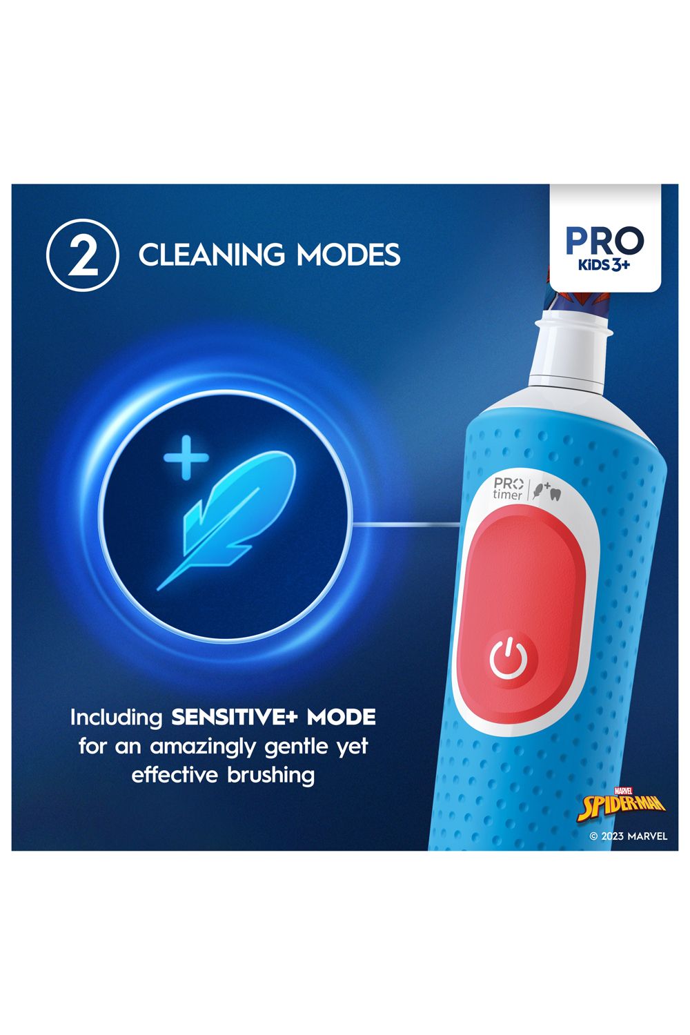 Oral B Kids Spiderman Vitality Pro Toothbrush+Case Multi image 8