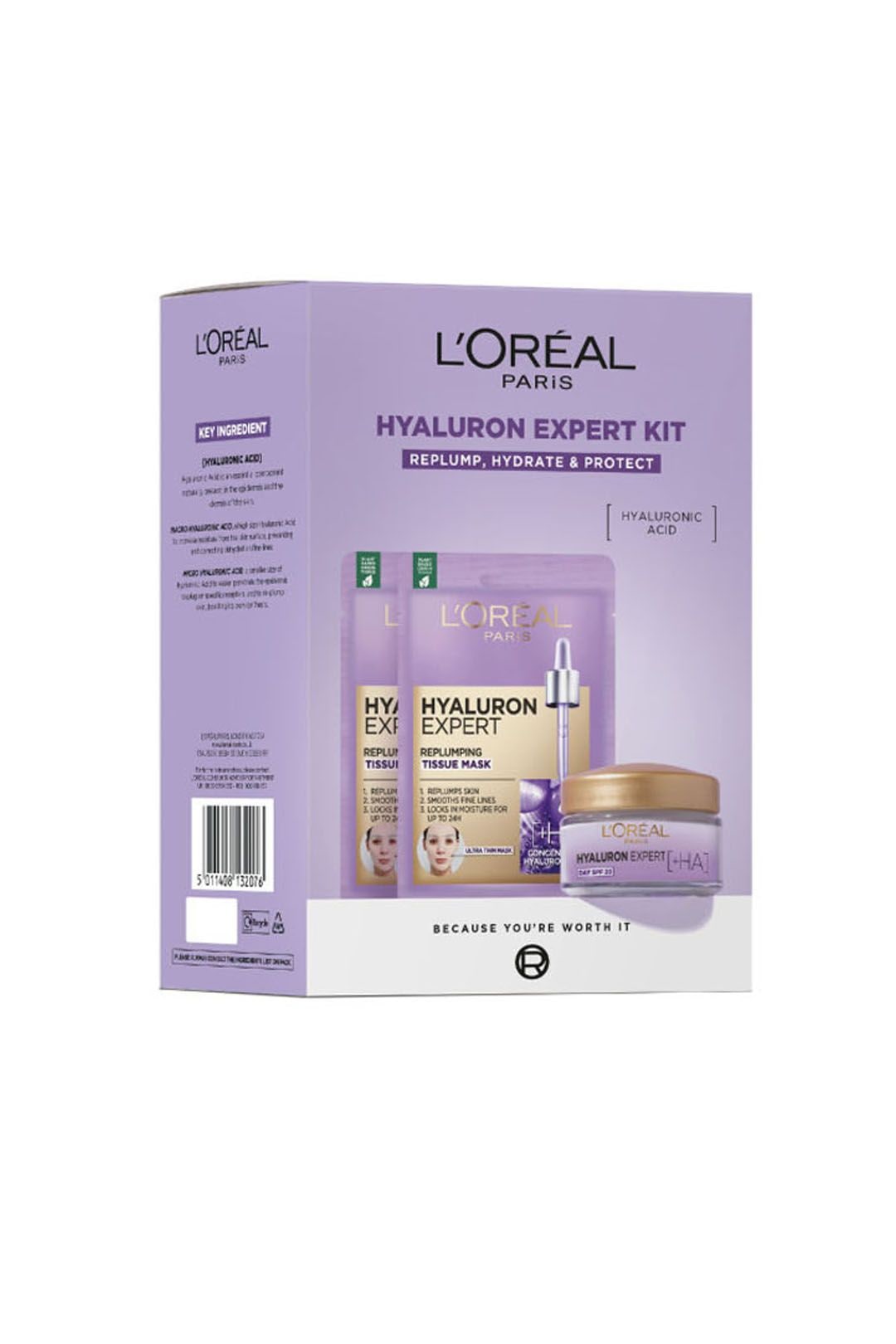 L'Oréal Paris Hyaluron Expert Kit Gift Set  with Hyaluronic Acid Multi image 1