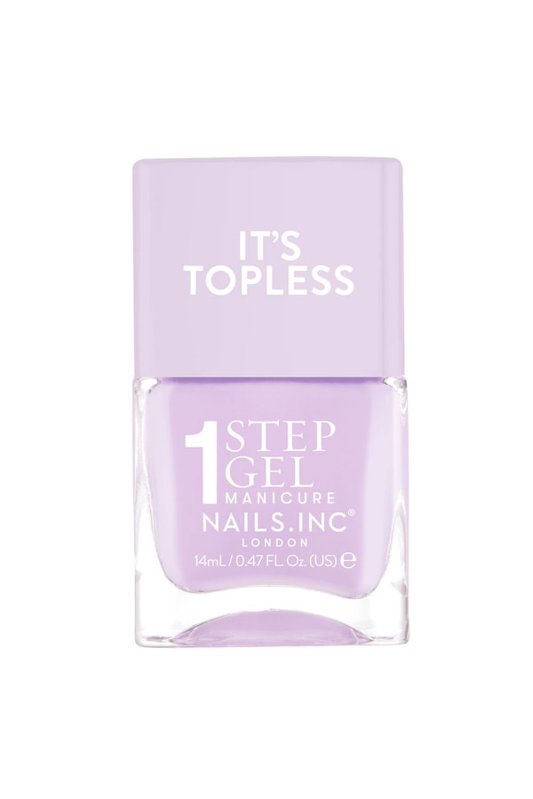 Nails Inc Topless Nail Varnish 14ml Hailey