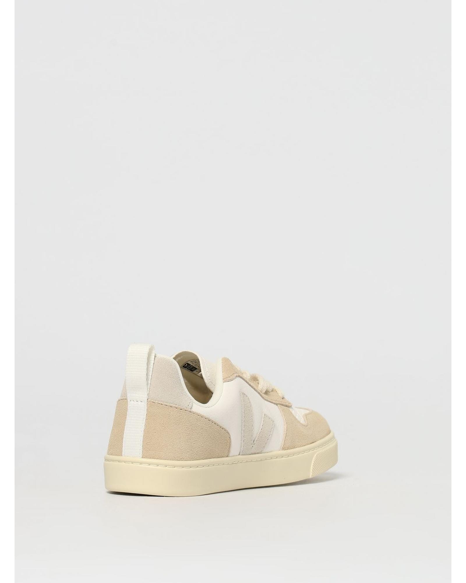 Veja V10 Extra WhiteSand LowTop Sneakers Kids - Natural image 3