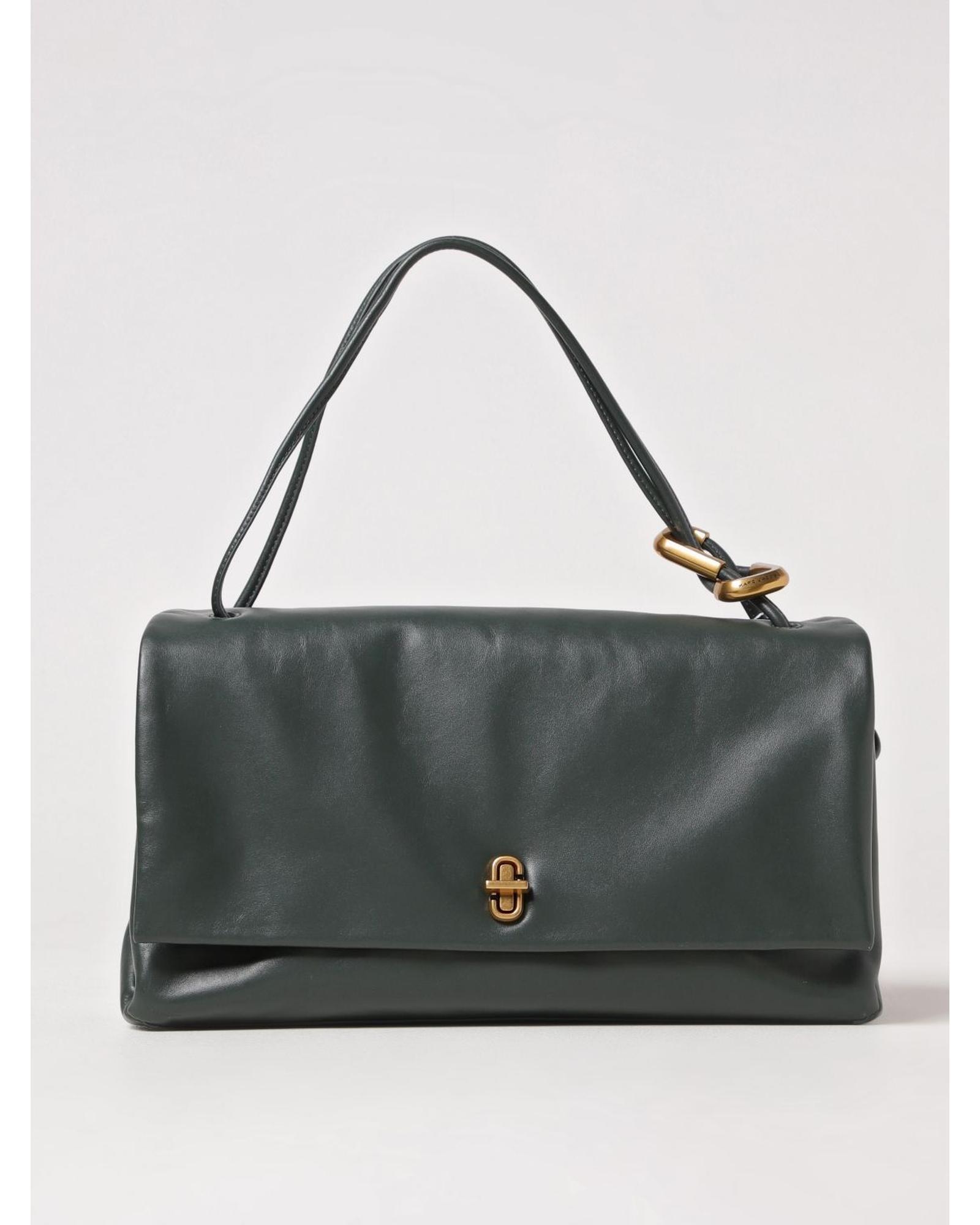 Marc Jacobs Softshot 21 Shoulder Bag Magnetic Clasp Wo - Green image 1