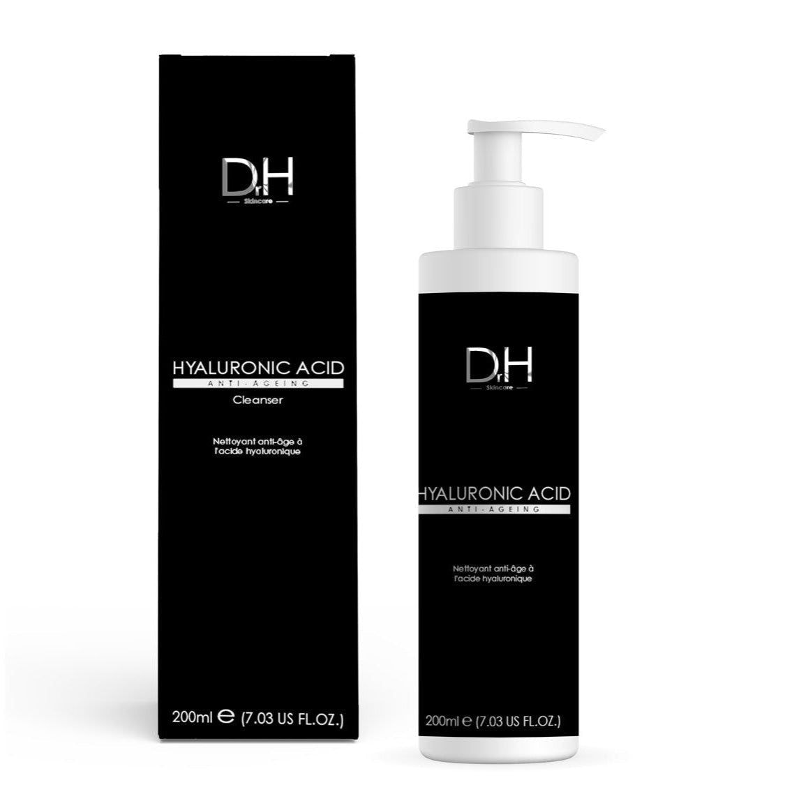 Dr H Hyaluronic Acid Cleanser 200ml x 2 Duo Pack image 3