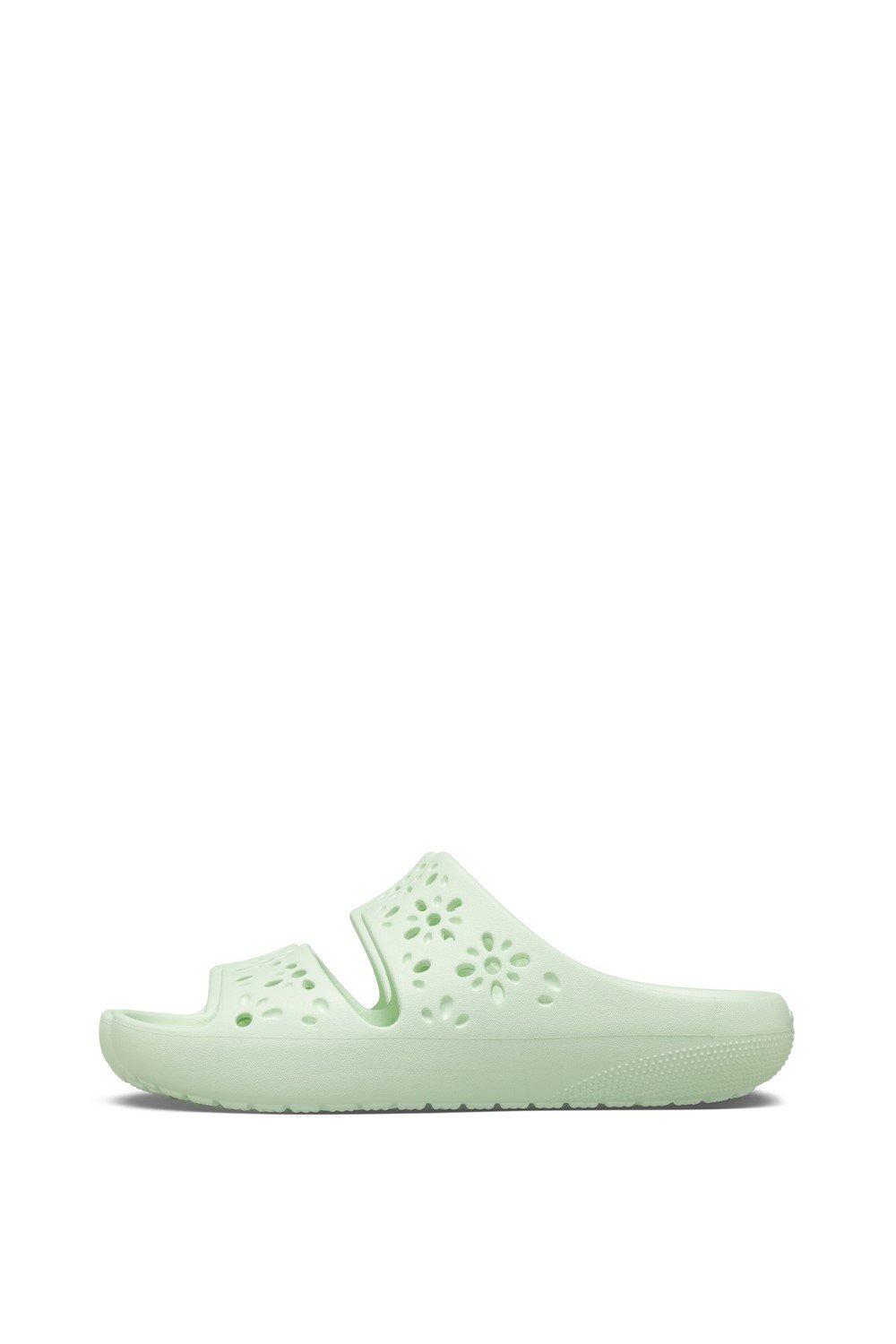 Crocs Classic Floral Cut Out Sandal image 6