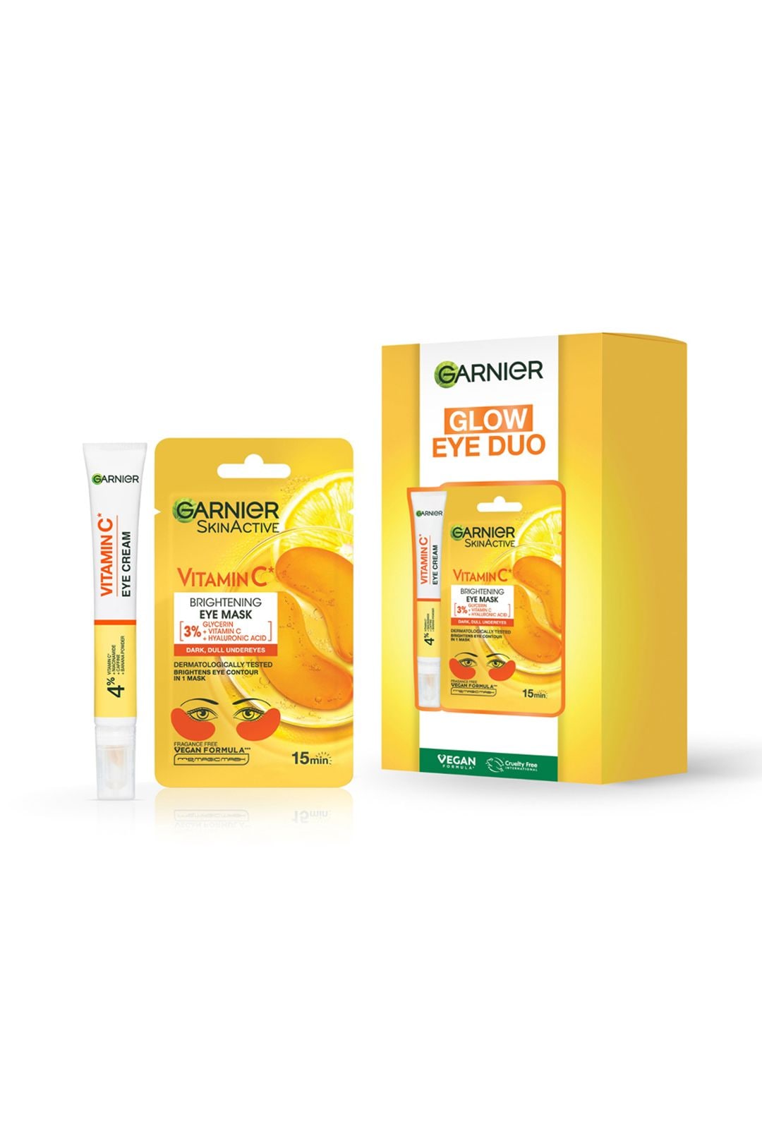 Garnier Glow Eye Duo Vitamin C Gift Set Multi image 1