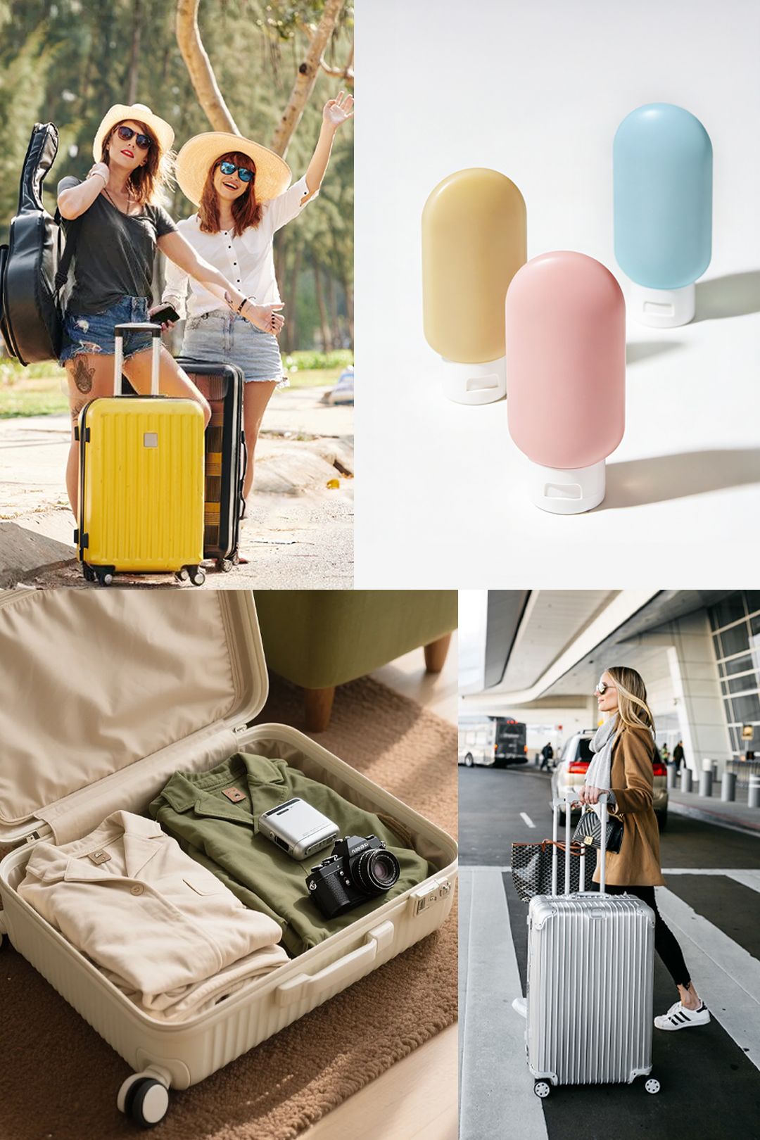 SHEONLY 11Pcs Portable Refillable Travel Bottle Set image 7