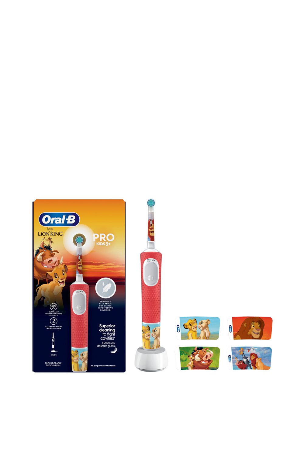 Oral B Pro Kids Lion King Electric Toothbrush Multi image 2