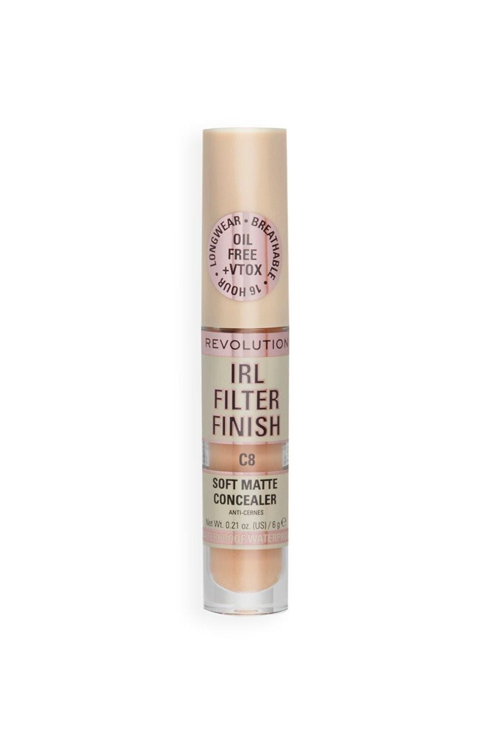 Revolution IRL Filter Finish Concealer C8 image 7