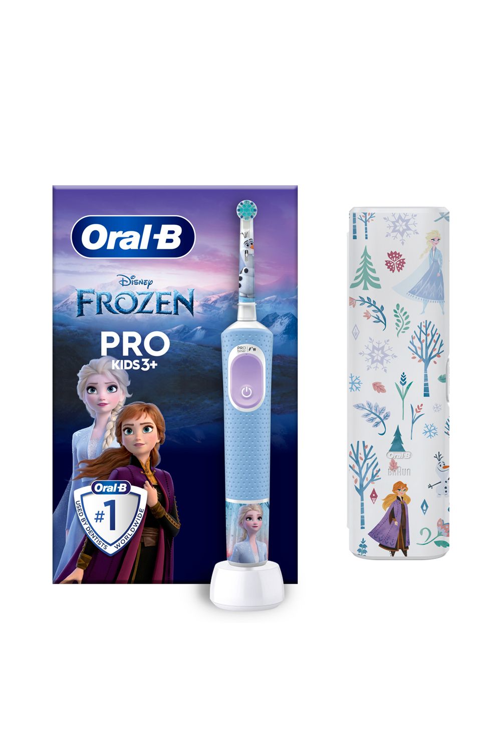 Oral B Kids Frozen Vitality Pro Toothbrush + Case Multi image 8