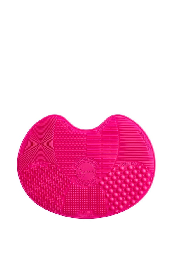 Sigma Sigma Spa Express Brush Cleaning Mat Pink