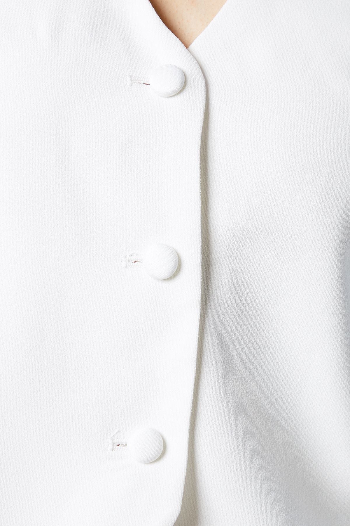 Coast Premium Tailored Bridal Waistcoat Ivory image 6