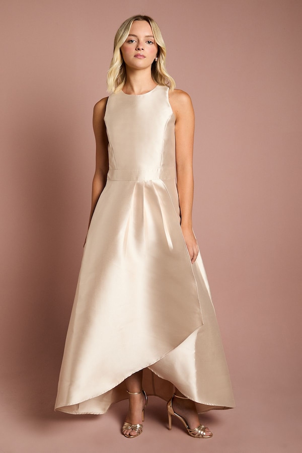 Coast Teen Coast Waterfall Bridesmaid Dress Champagne